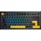 Клавиатура Aula F75 Gasket Greywood V3 switch Hot-Swap PBT Wireless/Bluetooth/USB Black (6948391208626)