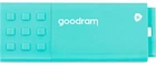 Флеш накопичувач USB 128Gb Goodram UME3 Care, Teal, USB 3.2 Gen 1, до 60/20 МБ/с (UME3-1280CRR11)