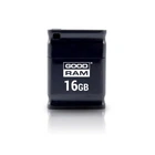 Флеш накопичувач USB 16Gb Goodram UPI2, Black, USB 2.0, до 20/5 МБ/с (UPI2-0160K0R11)