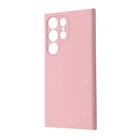 Чехол силиконовый противоударный WAVE Premium Colorful Case (TPU) для Samsung Galaxy S24 Ultra pink sand
