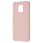 Чехол силиконовый противоударный WAVE Premium Colorful Case (TPU) для Xiaomi Redmi Note 9S/Note 9 Pro pink sand