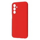 Чехол ударостойкий с защитой камеры WAVE Full Silicone Cover Samsung Galaxy S24 FE red