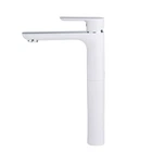 Змішувач для умивальника GAPPO G1048-2, білий/хром G1048-2