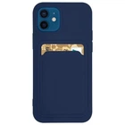 Чехол Card Case Silicone для Samsung Galaxy A22/M22/M32 4G Navy Blue