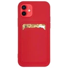 Чехол Card Case Silicone для Samsung Galaxy A22/M22/M32 4G Red