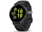 Смарт-годинник Garmin Vivoactive 5 Slate Aluminum Bezel with Black Case and Silicone Band (010-02862-5A)