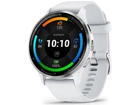 Смарт-годинник Garmin Venu 3 Silver Stainless Steel Bezel with Whitestone Case and Silicone Band (010-02784-00/50)