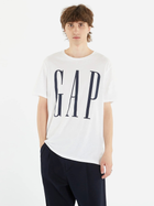 Футболка бавовняна чоловіча GAP 499950-03 XL Біла (1200042821451)