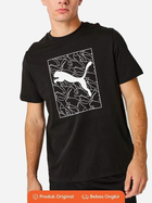 Футболка чоловіча Puma Graphics Cat Tee 67718401 XL Чорна (4099683699041)