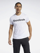 Футболка бавовняна довга чоловіча Reebok Gs Reebok Linear Rea 100038781 S Біла (4062051838335)