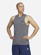 Koszulka bez rękawów męska Adidas TR-ES FR SL T IC6949 3XL Szara (4065432924832)