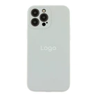 Чохол Silicone Case Full Size with Frame для iPhone 13 Pro Max Колір 26.Mist Blue