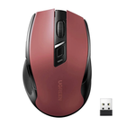 Беспроводная мышь UGREEN Ergonomic Wireless Mouse MU006 2.4 GHz&BT Red (25752)