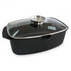 Гусятниця з антипригарним покриттям Lessner Black Pro New 55873 (5.6л)