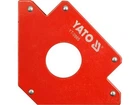 Струбцина магнитная для сварки YATO YT-0865: 34 кг, 122 х 190 х 25 мм, Ø= 46 мм