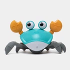 Краб со звуковыми и световыми эффектами Cartoon Crab Голубой