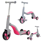 Самокат-велобег Best Scooter 3в1 Розовый с педалями JT 90601