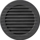 Вентиляционная решетка AIRROXY AOzSg 90 Graphite (02-234)