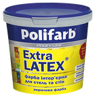Краска Polifarb ExtraLatex, 1,4 кг