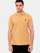 Koszulka polo męska Timberland TB0A26NF-EH31 S Jasnobrązowa (194902913534)