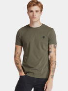 T-shirt męski bawełniany Timberland TB0A2BPR XXL Khaki (193392792797)