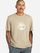 T-shirt męski Timberland TB0A65XS L Beżowy (196246865302)