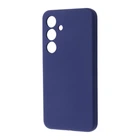 Чехол ударостойкий с защитой камеры WAVE Full Silicone Cover Samsung Galaxy S25 Plus midnight blue