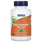 Натуральна добавка Now Foods Saw Palmetto Berries 550 мг Гелеві капсули