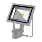 Прожектор светодиодный LED 20w 6500K IP65 1100LM серый с датчиком "LEMANSO" LMPS24