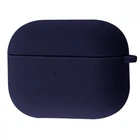 Чехол силиконовый с микрофиброй Wave Premium Silicone Case для Apple AirPods Pro 2 midnight blue