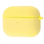 Чохол силіконовий з мікрофіброю Wave Premium Silicone Case для Apple AirPods 3 yellow