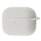 Чехол силиконовый с карабином Wave Premium Silicone Case для Apple AirPods Pro 2 antique white