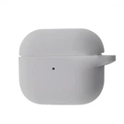 Чехол силиконовый с карабином Wave Premium Silicone Case New для Apple AirPods 4 gray