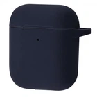 Чехол силиконовый с карабином Wave Premium Silicone Case для Apple AirPods 1/2 midnight blue