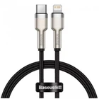 Кабель Baseus Cafule Series Metal Data Cable Type-C to Lightning PD 20W 0.25m Black (CATLJK-01)