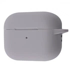 Чехол силиконовый с карабином Wave Premium Silicone Case для Apple AirPods Pro 2 gray