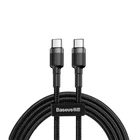 Кабель Baseus Cafule Type-C/Type-C 60W (CATKLF-HG1) Black 2m 69630