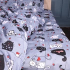 Простынь MirSon Бязь 17-0671 With Love Cats 200x220 см (2200010177848)
