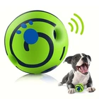 Интерактивный хихикающий мяч с пищалкой внутри Wobble Wag Giggle UKC (WH-85) Green