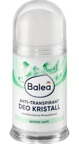 Дезодорант для женщин Balea Anti-transpirant Deo Kristall hautfreundliche Mineralformel 100гр. 4066447377989
