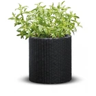 Горшок для цветов (кашпо) Keter Cylinder Planter L (17197837) Антрацит