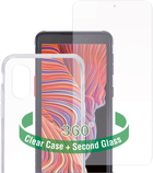 Набір для захисту 4smarts 360° Protection Set для Samsung Galaxy Xcover 5 Transparent (4250774955884)