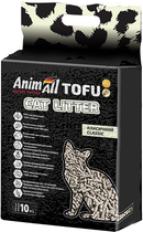 Наповнювач для котячого туалету AnimAll Tofu Classic соєвий 10 л