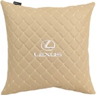 Подушка EVAtech ECO Lexus 40 х 40 см Бежевая с бежевой нитью (SPBCSIIV035)