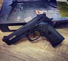 Страйкбольный пистолет Beretta M9 VERTEC Full Metal greengas [KJW] (для страйкбола)