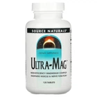 Мінерали Source Naturals Ультра Магній та Вітамін В6 120 таблеток