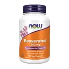 Натуральна добавка Now Foods Natural Resveratrol 200 мг