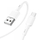 Зарядний кабель HOCO X83 Fast Charging Micro 2.4A 1m White