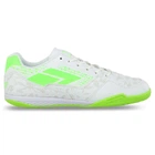 Футзалки взуття для міні-футболу розмір 43 DIFENO 230465-4 WHITE/L.GREEN (верх-PU, білий-салатовий)