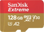 Карта пам'яті SanDisk 128GB microSD class 10 UHS-I U3 Extreme (SDSQXAA-128G-GN6MN)